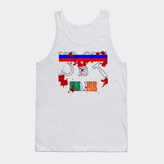 Russian Hammer Artem Lobov Tank Top by terriblydrawnart